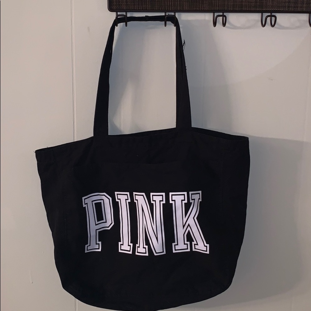 PINK Black Tote Bag